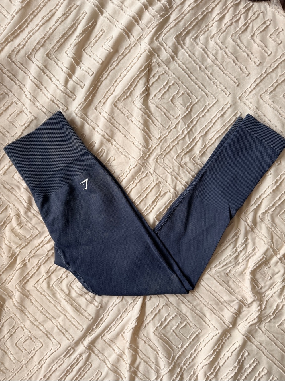 Gymshark Navy Seamless Leggings